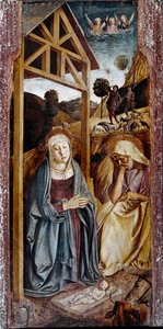 Triptyque de la nativité : panneau central