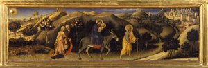 Fuite en Égypte (Predella de l