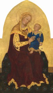 Madone et enfant en majesté