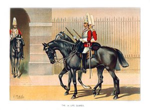 Les 1st Life Guards, vers 1890