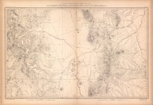 Atlas géologique et géographique du Colorado et des territoires adjacents - Geological And Geographical Survey Of The Territories