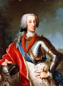 Portrait de Karl Albrecht Wittelsbach, debout, trois-quarts longueur, en habit cérémonial