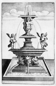 Conception de fontaine, 1664