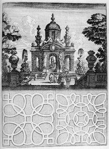 Conception de maison et jardin, 1664