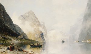 Une scène de fjord