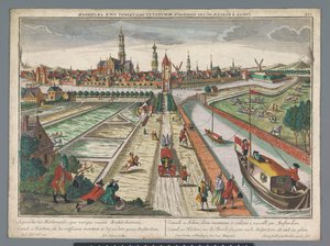 Vue sur le canal d