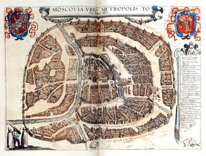 Carte de Moscou