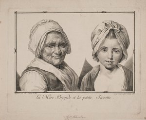 La mère Brigide et la petite Javotte - Georg Christian Schule