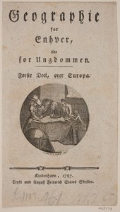 Page de titre avec vignette pour "Géographie pour tous" - Georg Christian Schule