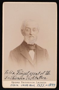 Portrait de Felix Flugel 1820-1904, 1894 - Georg Conrad Adolph Brokesch
