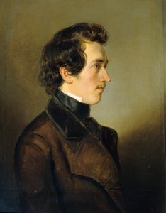 Le peintre Leopold Brunner le Jeune - Georg Decker