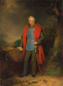 Maréchal comte Johann Joseph Wenzel Radetzky de Radetz, portrait en pied