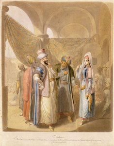 Le marché aux esclaves, 1824
