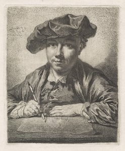 Autoportrait - Georg Friedrich Schmidt
