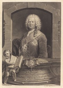Samuel Liber Baro de Cocceji - Georg Friedrich Schmidt after Jean Pesne