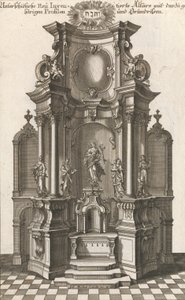 Conception pour un autel monumental, Planche c de 