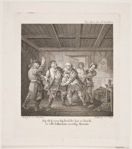 Illustration pour les comédies de Holberg