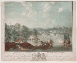 Vue de la ville de Frederikshald - Georg Haas