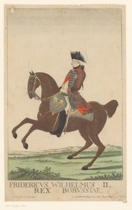 Portrait équestre de Frédéric-Guillaume II, roi de Prusse
