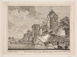 Un vieux château - Georg Mathias Fuchs