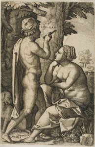 Paris et Oenone, des Héroïnes grecques