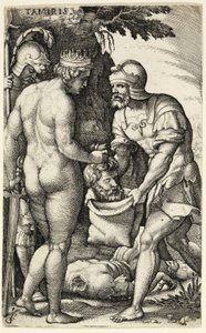 Tamiris, des Héroïnes Grecques - Georg Pencz