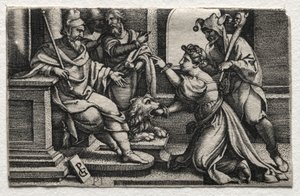 La bouche de la vérité - Georg Pencz