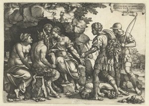 Thétis et Chiron en conversation