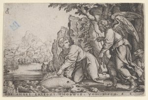 Tobiolus attrape le poisson, de L