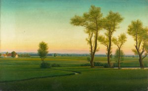 Paysage de lande - Georg Schrimpf