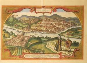 Budapest de Civitates Orbis Terrarum