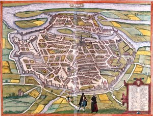 Metz, France - Georg and Hogenberg Franz (1535 90) Braun