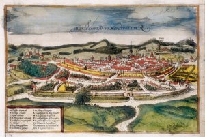 Plan de la ville de Montpellier
