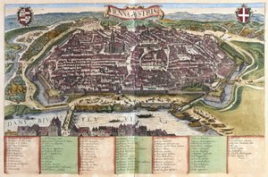 Vienne, Autriche (gravure) - Georg Braun and Hogenberg Franz