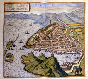 Vue de Marseille de l