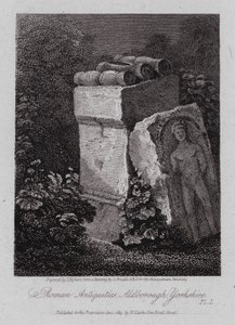 Antiquités romaines, Aldborough, Yorkshire (gravure)