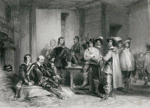 Mort du comte de Lindsey (gravure)