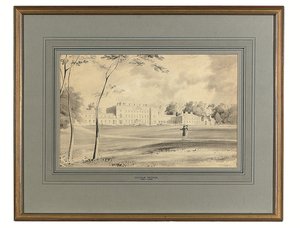Carton House, Co. Kildare, siège du Duc de Leinster - George (after) Petrie