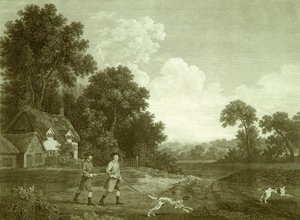 Deux gentilshommes allant à la chasse, Planche 2 - George (after) Stubbs