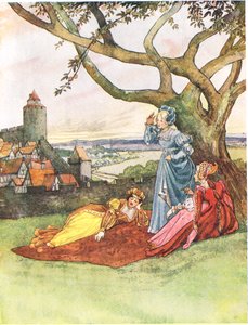 Les Trois Princesses, illustration de 