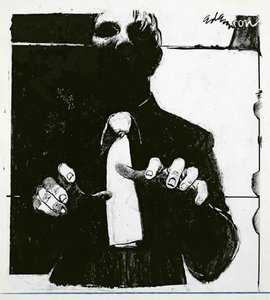Illustration pour Soigner un Patient Aveugle, un article dans Nursing Times, publié le 30 octobre 1975 - George Adamson