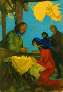 Scène de la Nativité