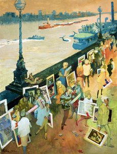 Thames Embankment, couverture du magazine Undercover, publié en décembre 1985