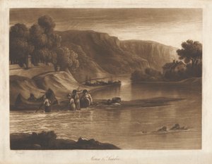 Meuse et Sambre, depuis la porte de la Sambre