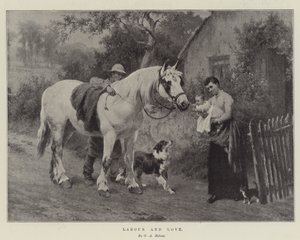 Travail et amour - George Augustus Holmes