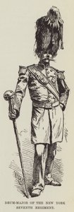 Tambour-major du septième régiment de New York