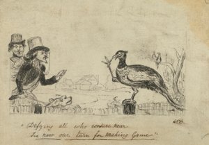 Faisan défiant les chasseurs - George Augustus Sala