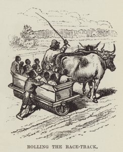 Rouler la piste de course - George Augustus Sala