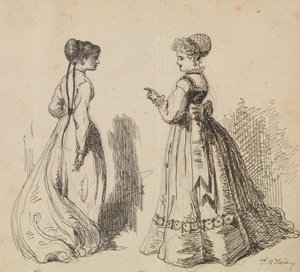 Deux femmes - George Augustus Sala