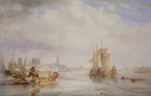 Cologne sur le Rhin, 1835